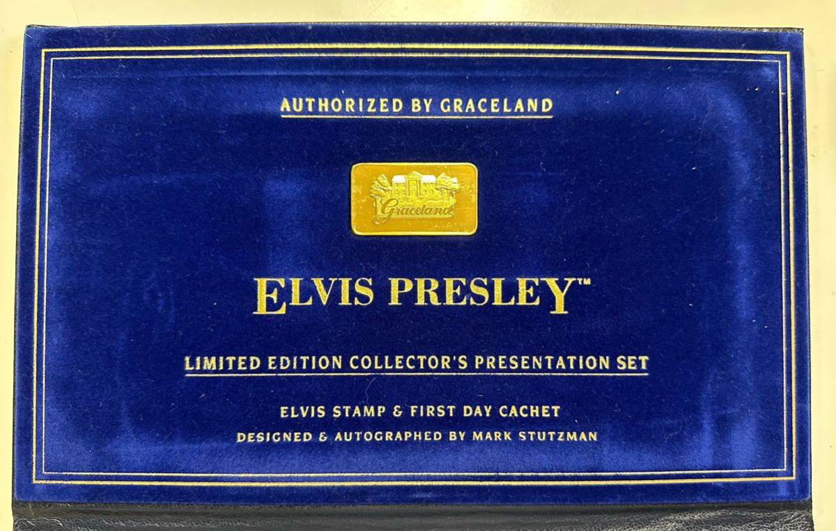 ELVIS PRESLEY エルビスプレスリー Limited Edition autographed presentation set. First Day Cover & Ingot コレクターズアイテム　レア_画像3