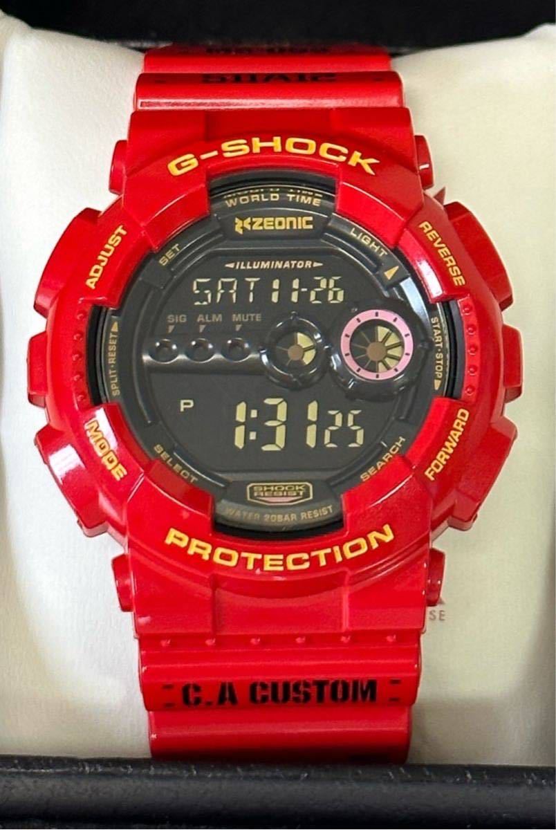 CASIO G-SHOCK シャア専用 腕時計 35周年 機動戦士ガンダム-