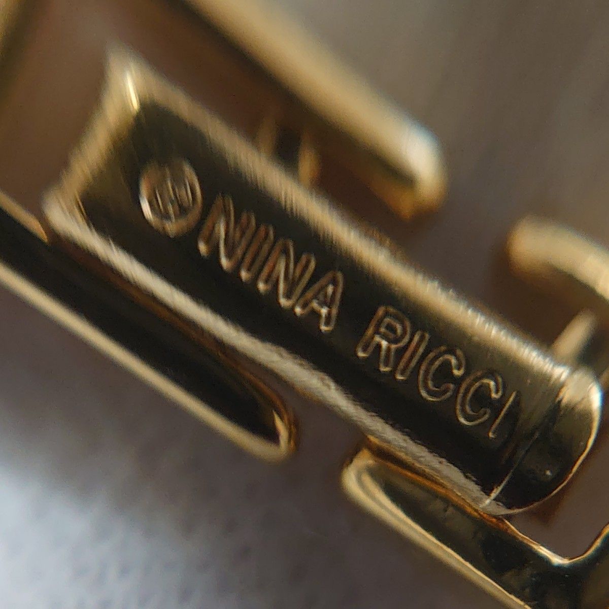 NINA RICCI ニナリッチ ゴールドメッキ ネックレス レディースアクセサリー