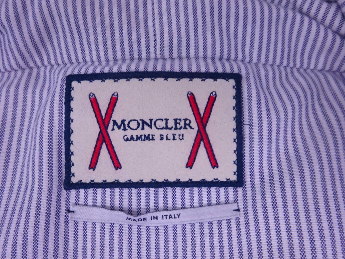MONCLIER GAMME BLEU モンクレールガムブルー シャツタイプ ダウンジャケット ジャケット 0 トムブラウン_画像9