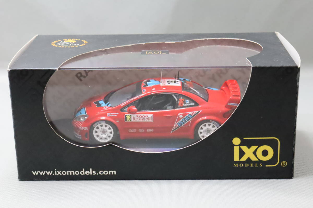 イクソ RAM211 プジョー 307 WRC #16 モンテカルロラリー 2006（ixo Peugeot 307 WRC #16 3rd Rally Monte Carlo 2006）1/43スケール_画像1
