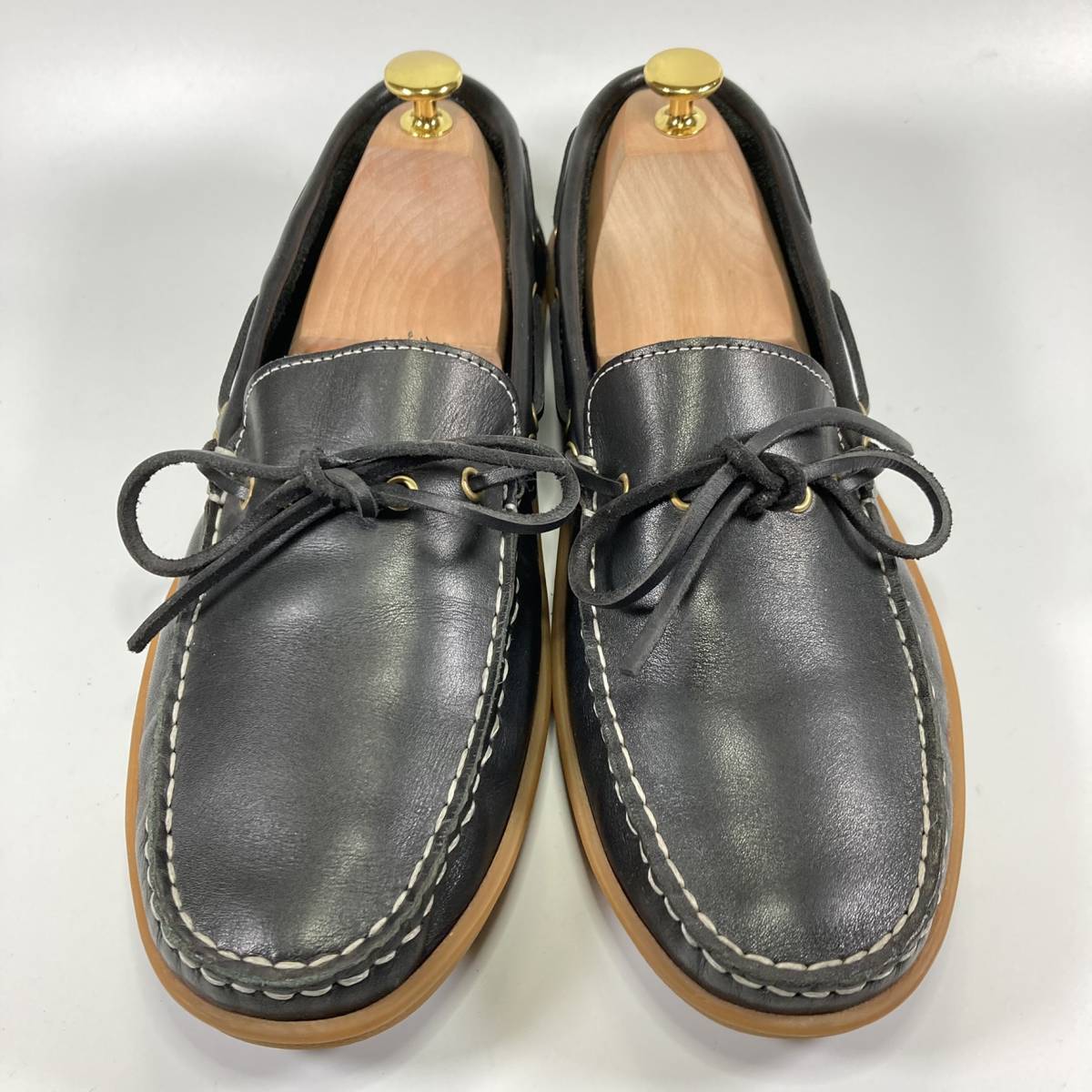 Green Label Relaxing　グリーンレーベルリラクシング　DANASSA別注　デッキシューズ　27.0ｃｍ　使用極少の超美品　【即決】【送料無料】_画像2