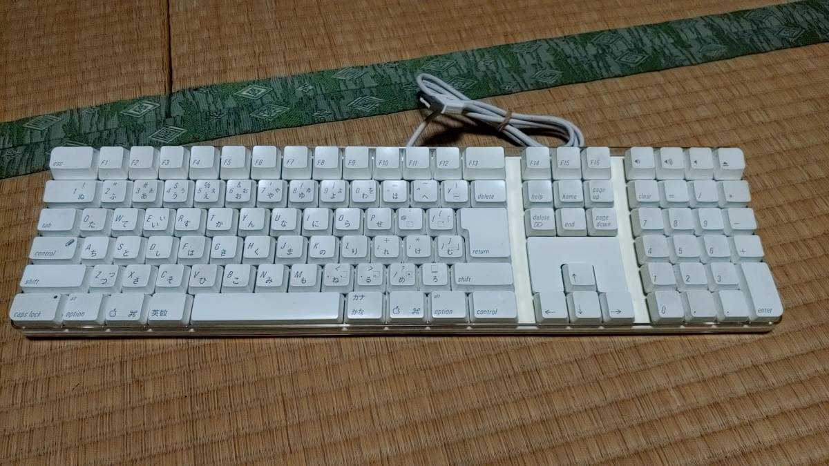 APPLE KEYBOARD (JIS) model:A1048 【未使用】 kengamagjike.com