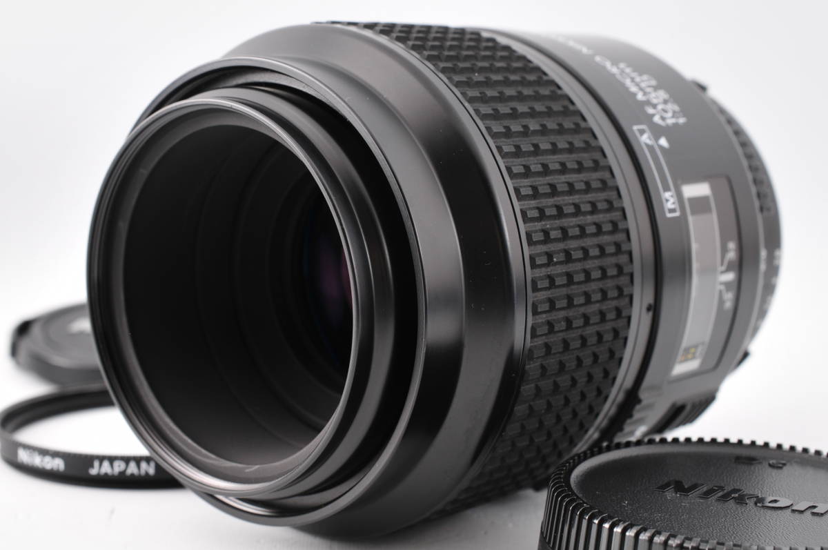 【美品】Nikon AF Micro Nikkor 105mm f/2.8 D Macro Telephoto Lens #227 ニコン ニッコール 望遠 237@JH