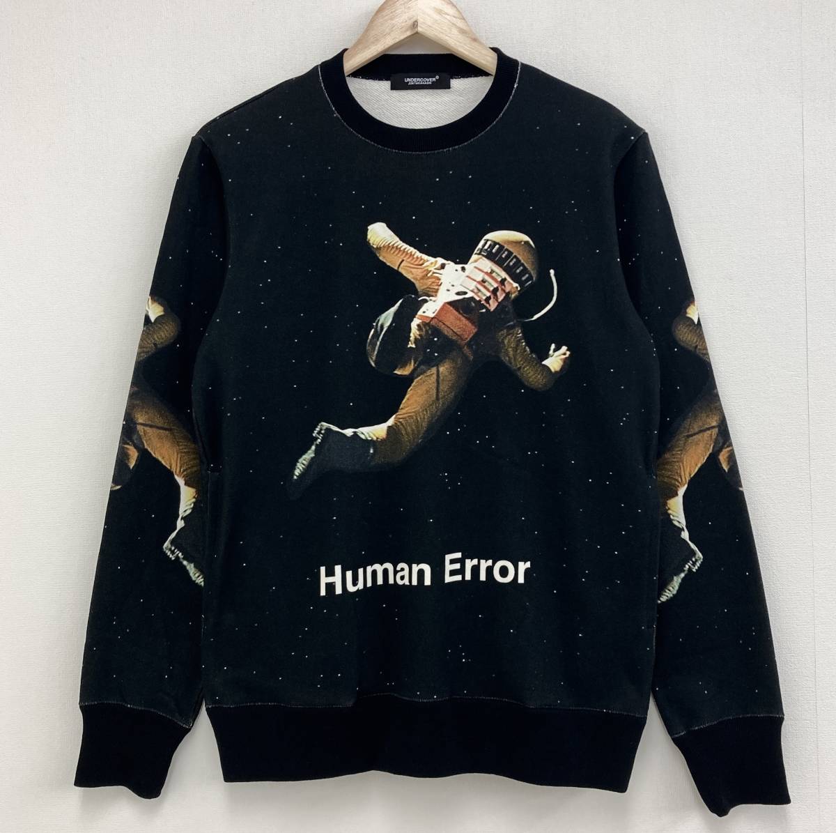 UNDERCOVER 18AW 2001年宇宙の旅 スウェット 総柄 アンダーカバー キューブリック 宇宙飛行士 Human Error トレーナー archive 2090493_画像1