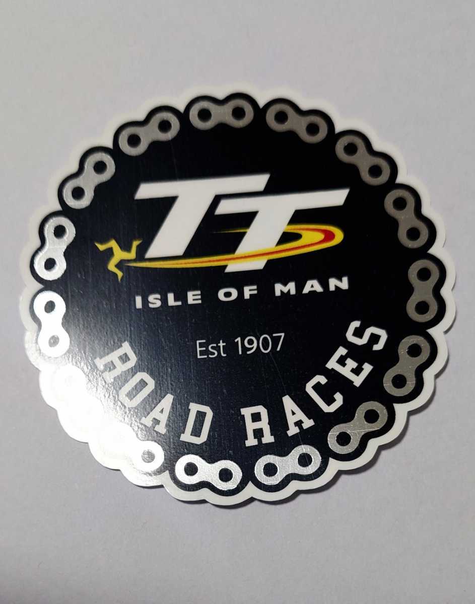 モーターサイクル ワールド レース TT マン島 アクセサリー ステッカー_画像2