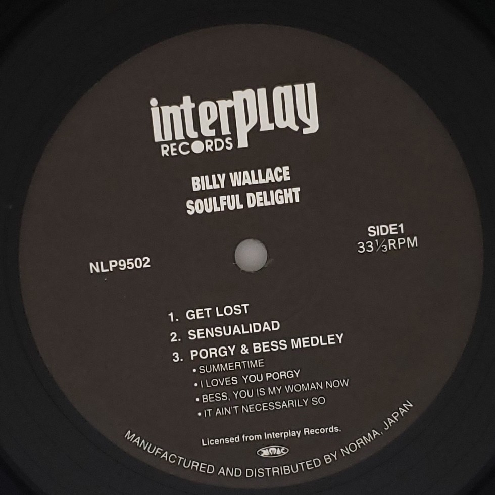 良盤屋◆LP◆Jazz；ビリー・ウォレス/ソウルフル・ディライト Billy Wallace / Soulful Delight/1994 ◆J-2803_画像8
