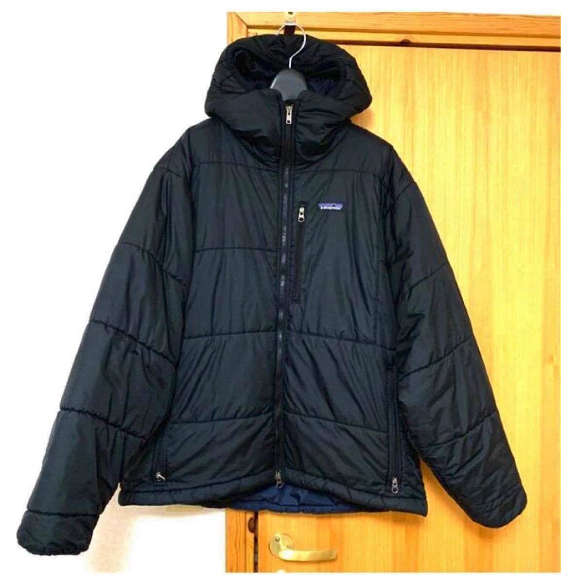 patagonia パタゴニア ダスパーカー ダウンジャケット 2001年製　Mサイズ　ブラック×ネイビー