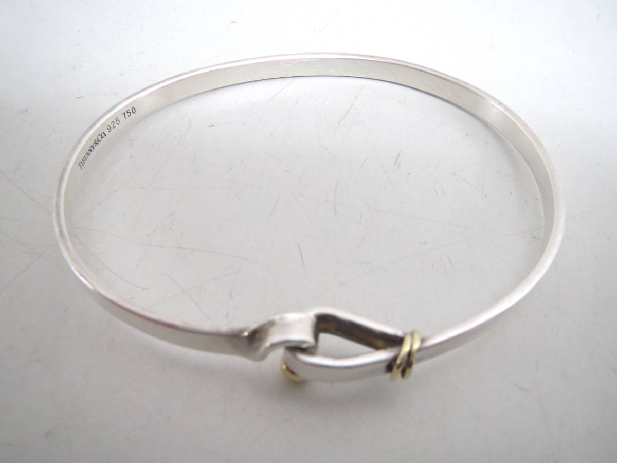 TIFFANY&Co./ティファニーフックアンドアイ ブレスレットK18 925