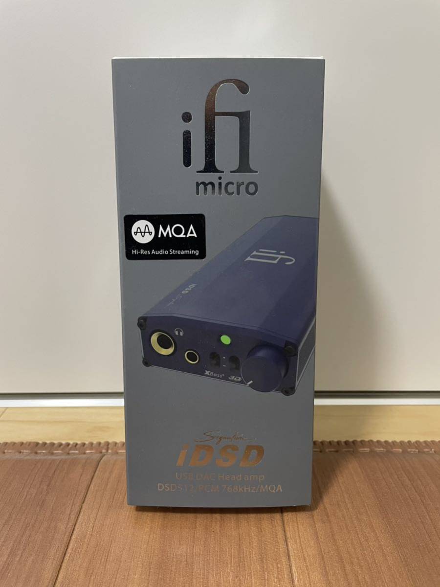 通販在庫 DAC内蔵 ポータブル アンプ iFi-Audio micro iDSD Diablo e