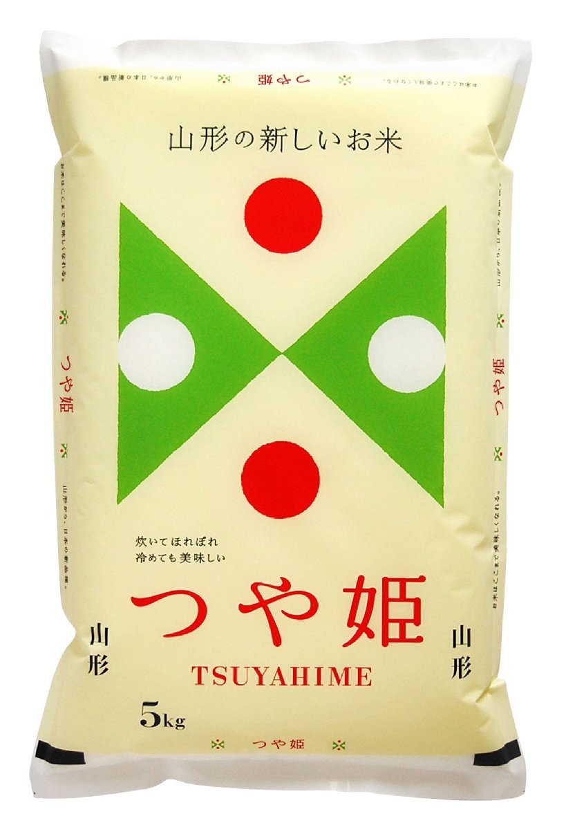 山形県つや姫5kg (1袋)× 6【袋販売】_画像1