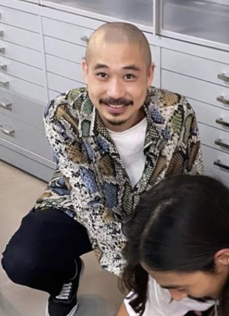 偽物注意 即決 XLサイズ wackomaria パイソン柄 長袖 アロハ 偽物注意 即決 XLサイズ wackomaria パイソン柄 長袖 アロハ