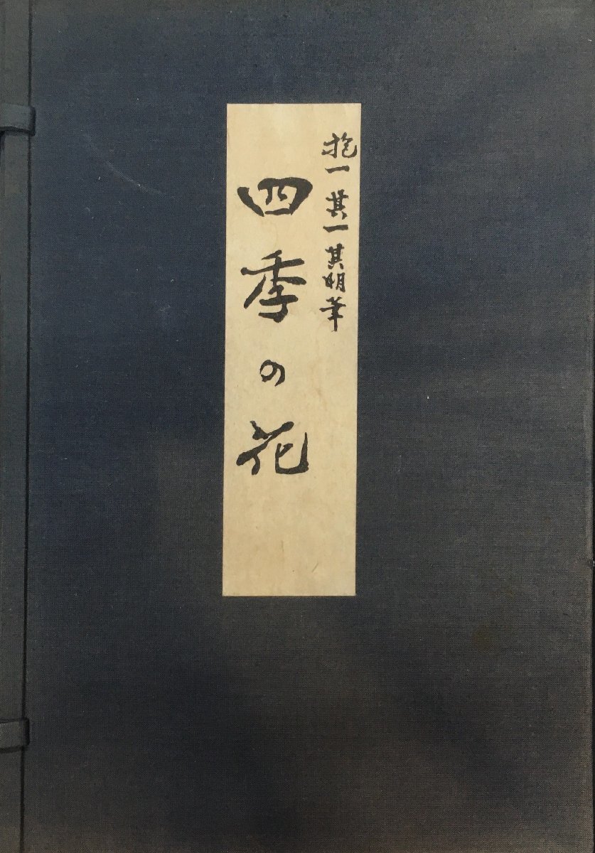 和本『復刻版 四季の花 全10巻+解説 酒井抱一・鈴木 和本『復刻版 四季の花 全10巻+解説 酒井抱一・鈴木
