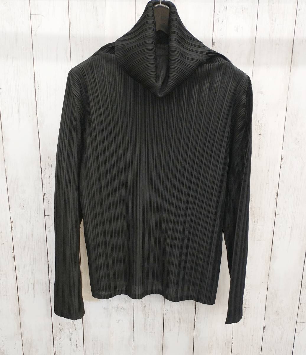 最安値挑戦! 新品 PLEATSPLEASE ISSEY MIYAKE タートルネック長袖