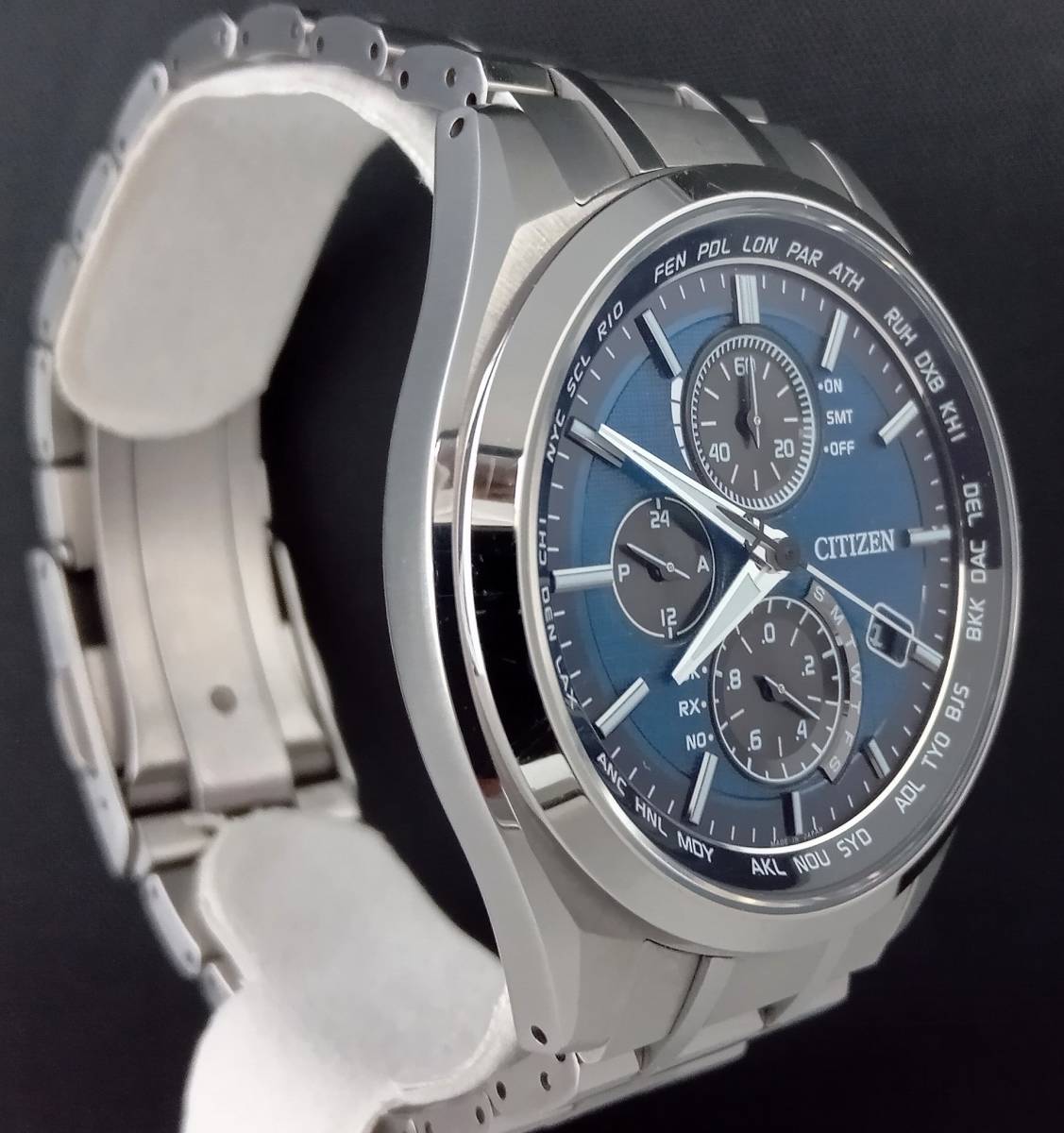 CITIZEN 】 ATTESA シチズン アテッサ AT8040-57L H804-T018696 電波