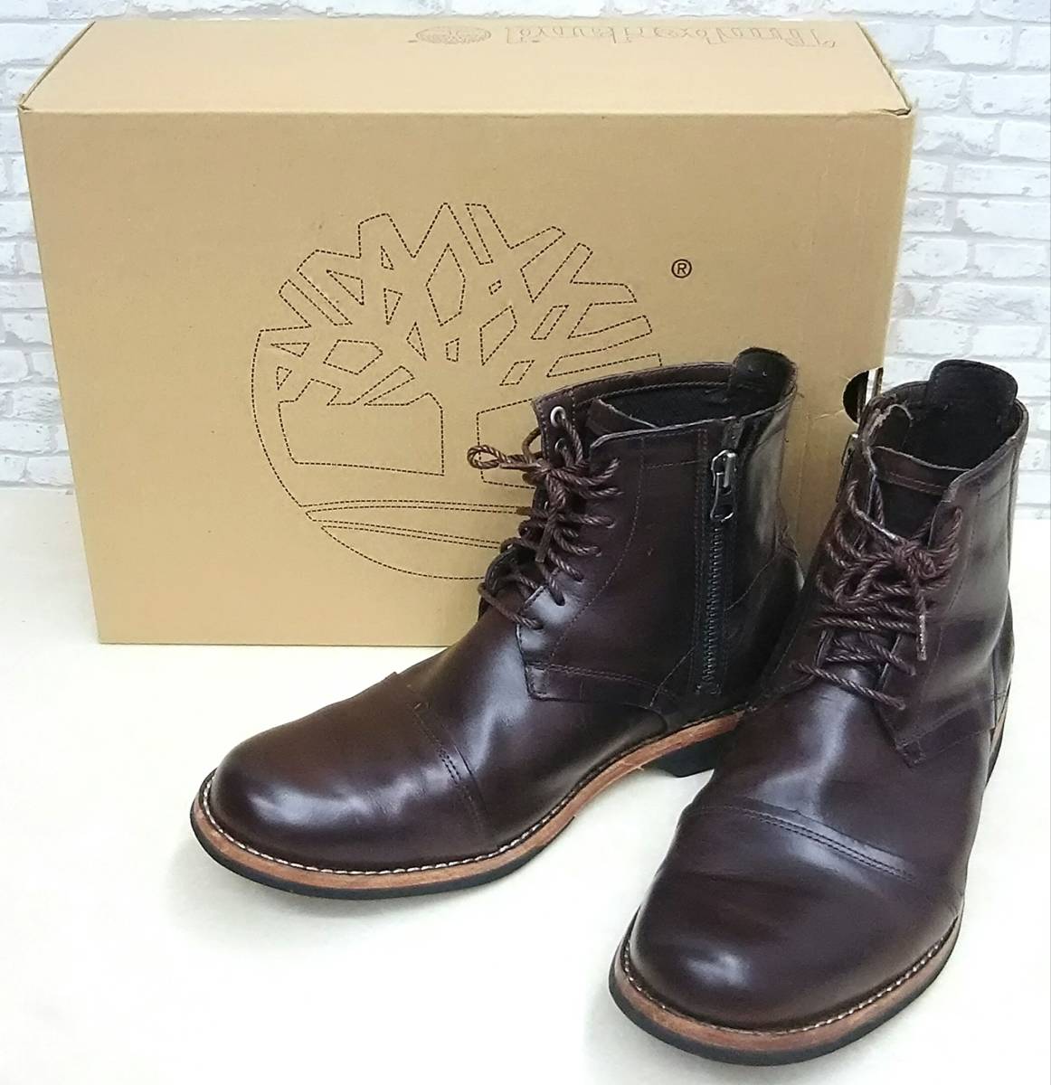 一部予約!】 Timberland ティンバーランド ブラウン 25cm メンズ