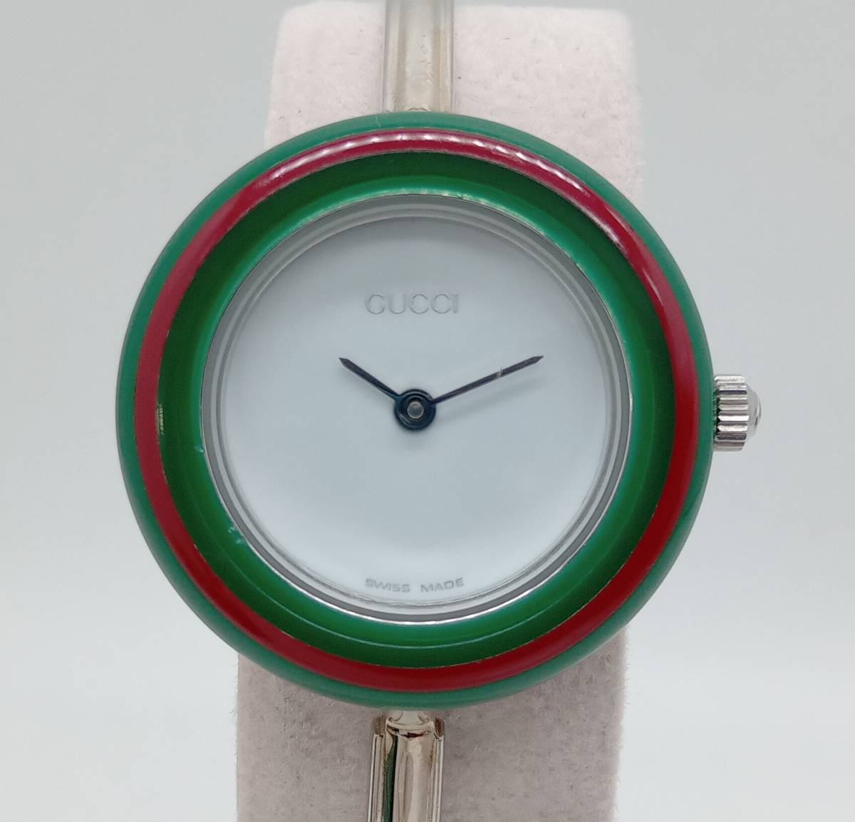 GUCCI グッチ チェンジベゼル クォーツ レディース 腕時計 11/12.2