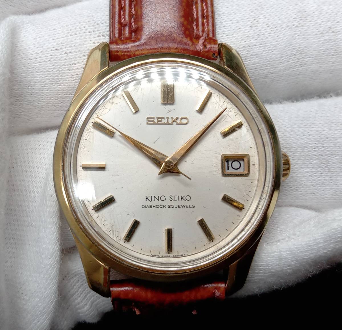 【即出荷】 新品、未使用 【ジャンク】 SEIKO KING SEIKO キングセイコー 手巻き メンズ 腕時計 4402-8000 アンティーク ヴィンテージ デイト さ行 - www.futebolplace.com.br www.futebolplace.com.br