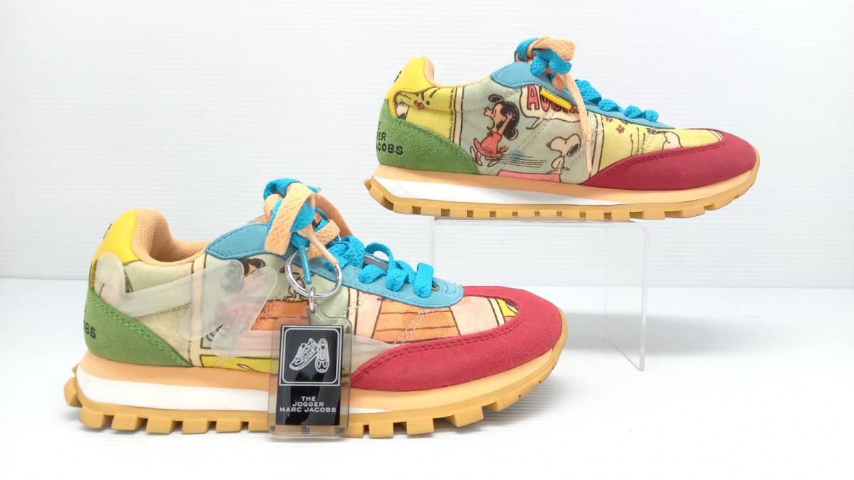 ☆ MARC JACOBS スヌーピー柄 マークジェイコブス スニーカー × THE
