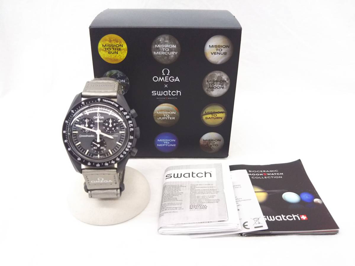 Swatch×OMEGA マーキュリー SO33A400 Mission to Mercury 時計 オメガコラボ - 0