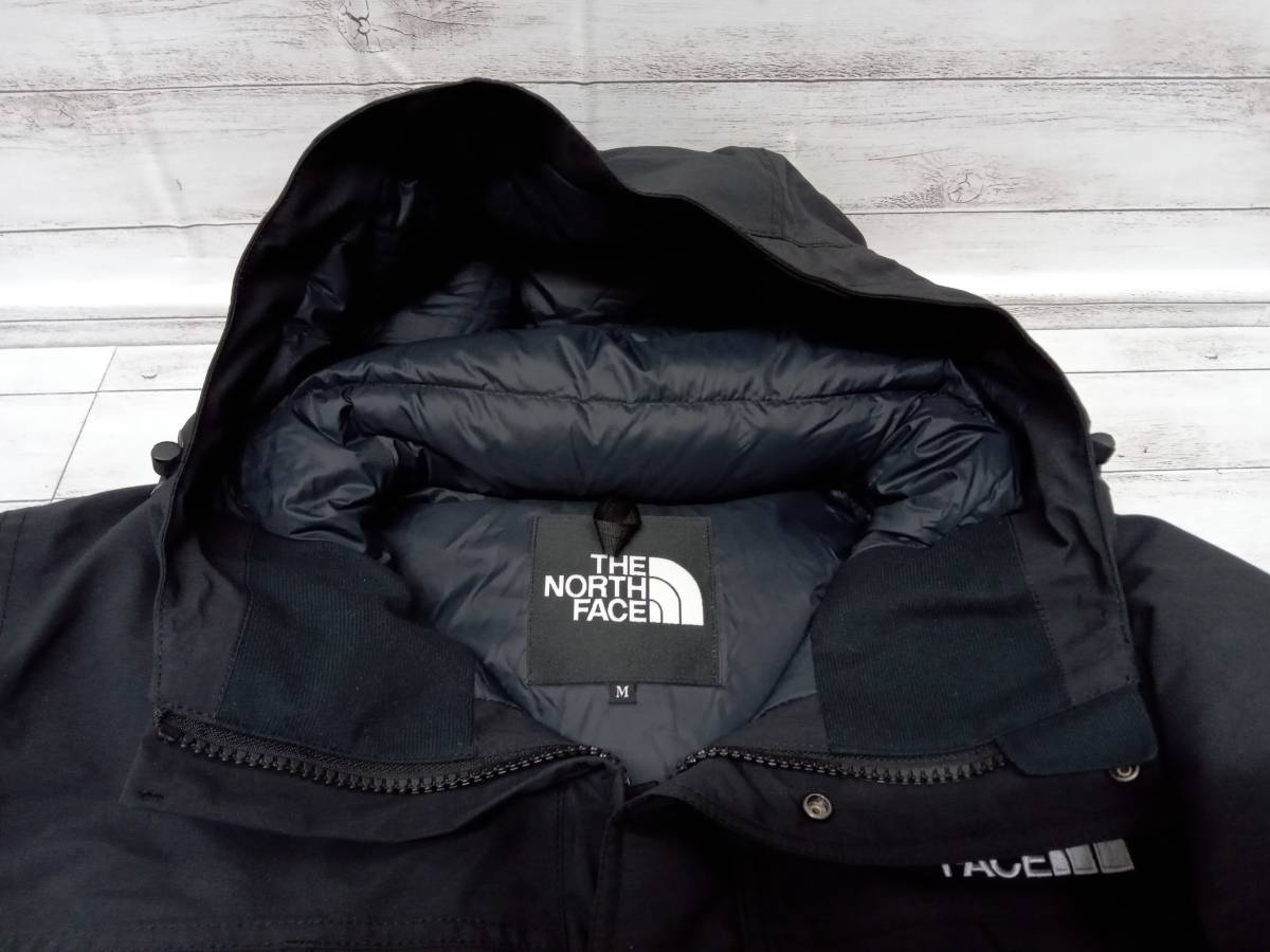 THE NORTH FACE Mountain Down Coat ザノースフェイス マウンテンダウンコート ダウンジャケット ND92237 Mサイズ ブラック 冬 店舗受取可_画像3