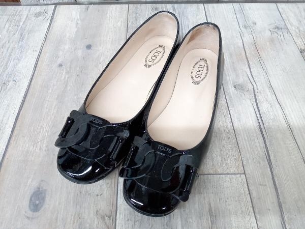 TOD´S レディースエナメルフラットシューズ 37 5 Yahoo!フリマ（旧）-