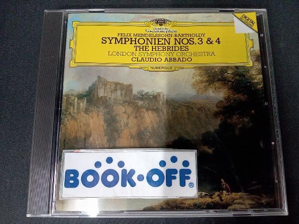 クラウディオ・アバド(cond) CD メンデルスゾーン:交響曲第3番「スコットランド」・第4番「イタリア」、序曲「フィンガルの洞窟」(SHM-CD)_画像1