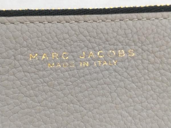 MARC JACOBS マークジェイコブス コインケース グレー イタリア製_画像2