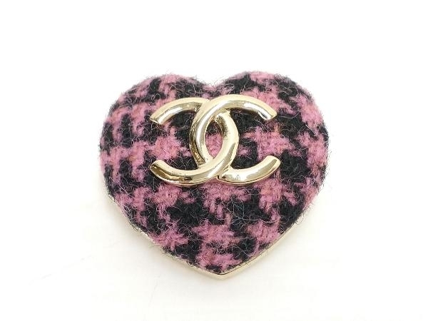 CHANEL シャネル ブローチ ツイード 保存ケース 2022年秋冬