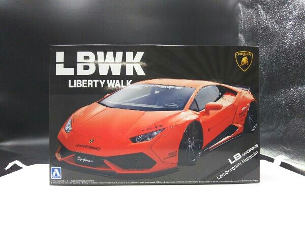  пластиковая модель Aoshima 1/24 LB Works Lamborghini ula can Ver.1 Liberty walk No.15