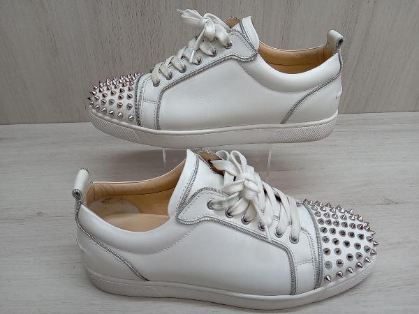 Christian Louboutin クリスチャンルブタン JUNIOR ZIP SPIKES FLAT