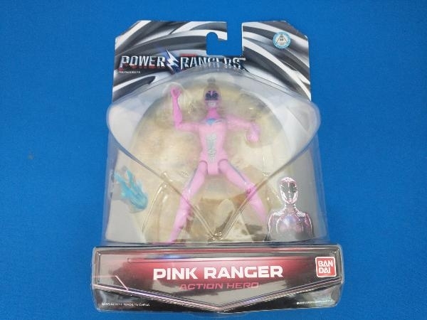 未開封品 フィギュア パワーレンジャー POWER RANGERS ピンクレンジャー PINK アクションヒーロー バンダイ_画像1