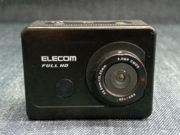 【1円スタート】ELECOM ACAM-F01SBK [Full HD アクセサリキット付属モデル ブラック] ウェアラブルカメラ (16-03-12)の画像2