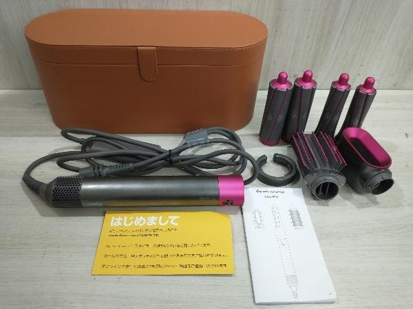 dyson HS01 COMP LG NF Dyson Airwrap Complete long HS01 COMP LG NF [ニッケル/フューシャ] ヘアドライヤー_画像1