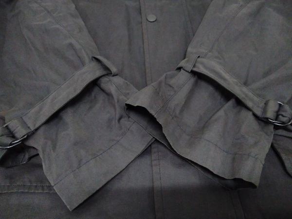 COMOLI M01-04004 ストームコート ロングコート メンズ サイズ1 ブラック 日本製 参考定価82,000円+tax_画像6