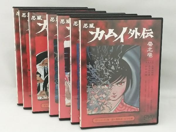 【ディスクによっては盤面に小傷がある場合があります】 DVD 【※※※】[全7巻セット]忍風カムイ外伝 1~7