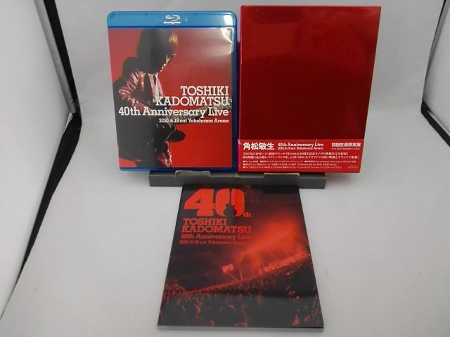 TOSHIKI KADOMATSU 40th Anniversary Live(初回生産限定版)(Blu-ray Disc)_画像1