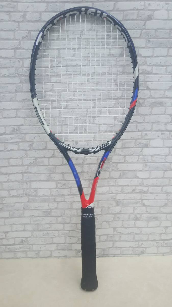 硬式テニスラケット BRIDGESTONE ブリジストン Tecnifibre T-FIGHT 300dc 2016 テクニファイバー グリップサイズ4 1/4-2_画像1