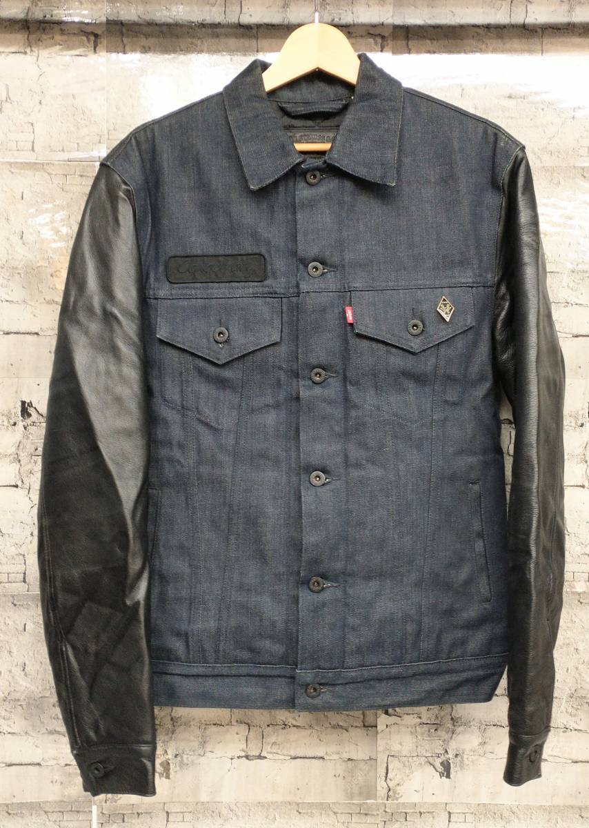 新色 STUSSY DENIM ステューシー デニム M リーバイス ジャケット tdh