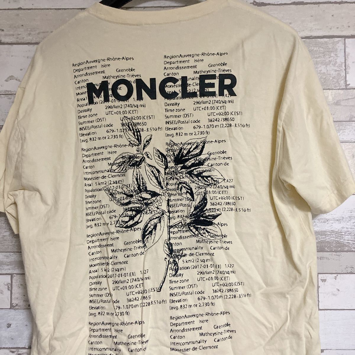 モンクレール 1952 Tシャツ メンズファッション Tシャツ、カットソー