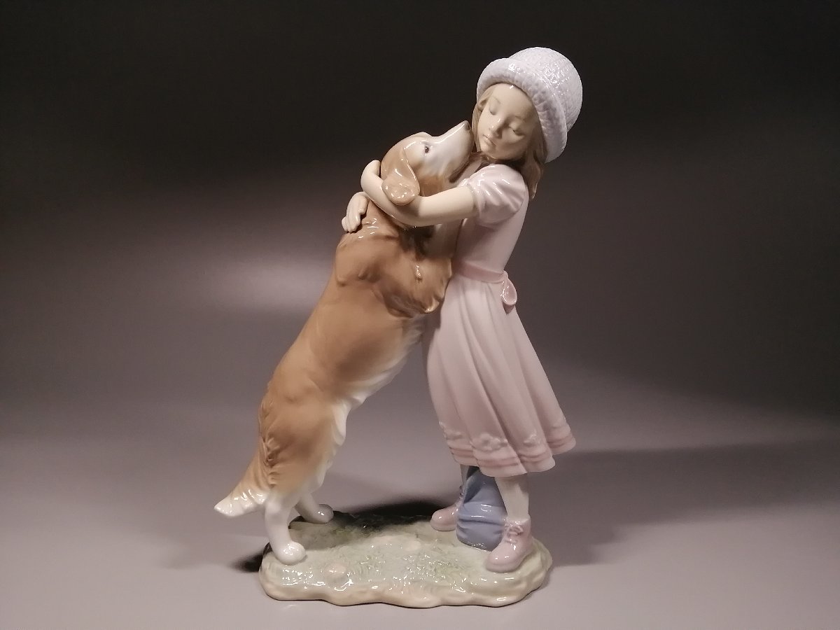 Yahoo!オークション - 【此】UOQX3 LLADRO リヤドロ 6903 『待っ