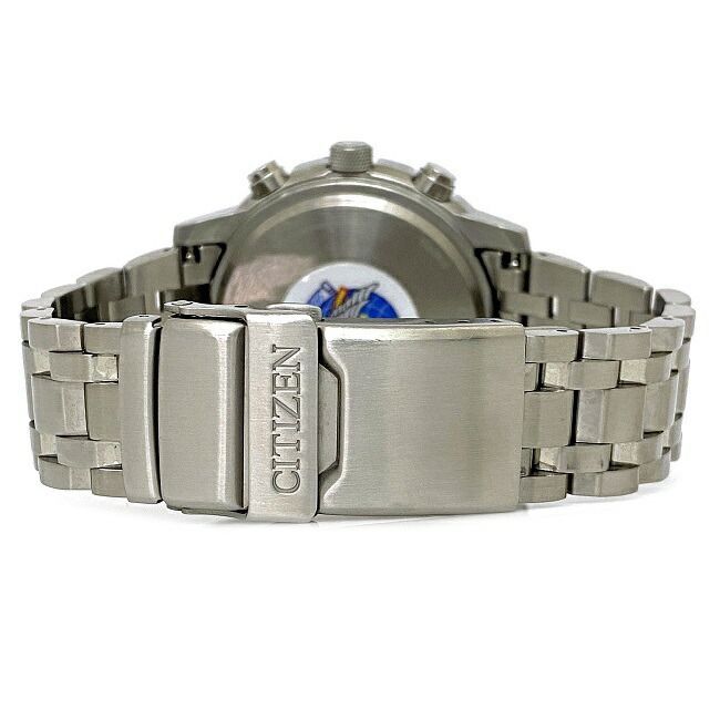 シチズン 腕時計 プロマスター シルバー ホワイト ネイビー CB5867-79A 時計 美品 SS  クオーツ - 3