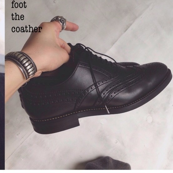 foot the coacher / フットザコーチャー 伊勢丹新宿購入正規 FTC1334016 W WING  ビブラムソール