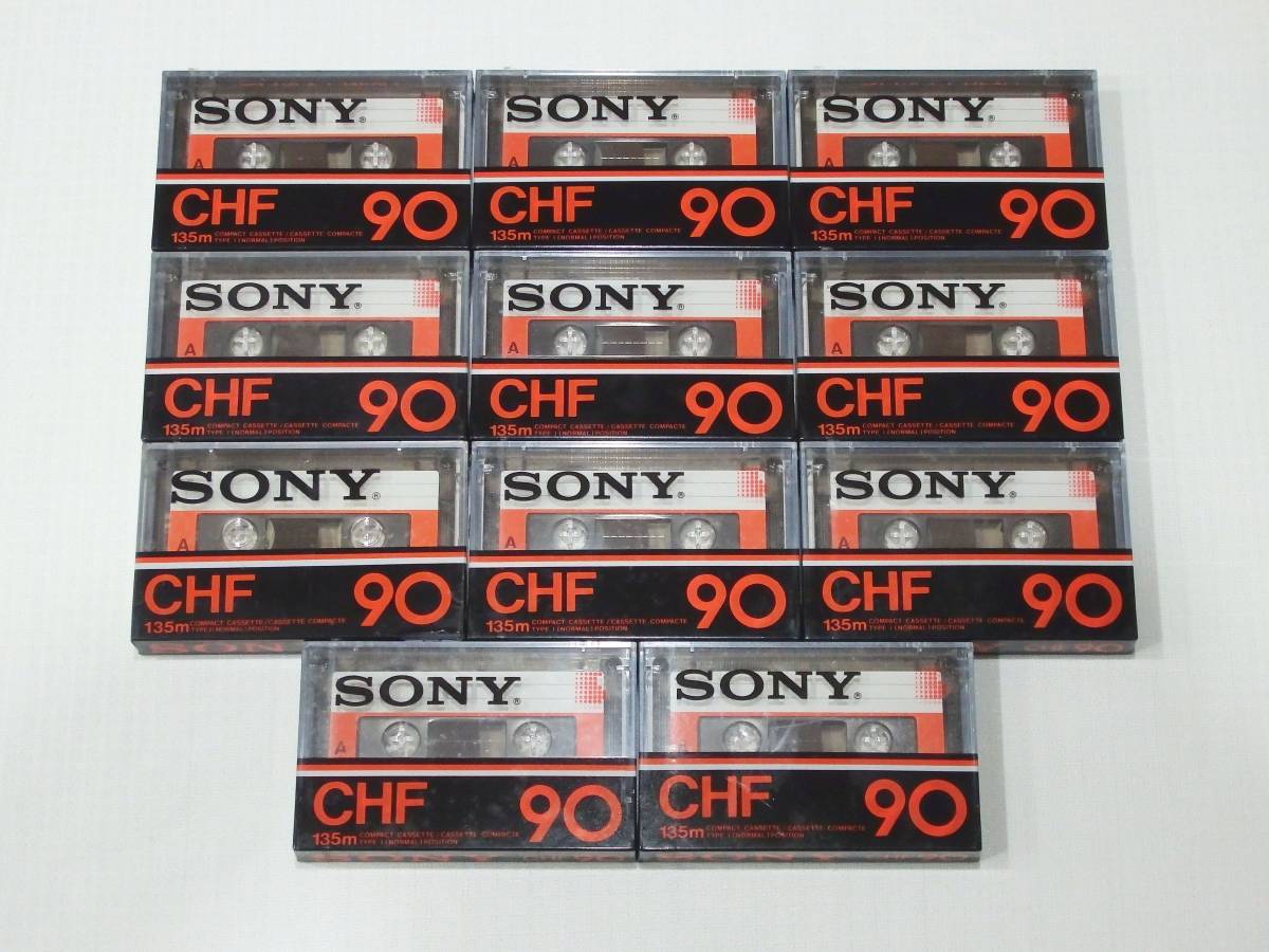 SONY CHF90 未開封カセットテープ11本 ◇未使用品 sbdonline2.net