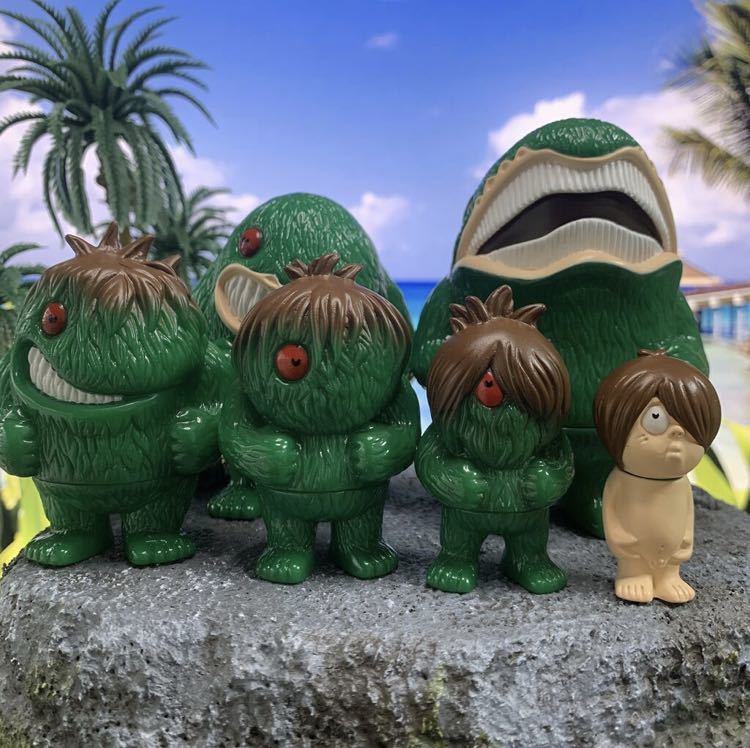 低価国産 ヤフオク! - アルイミマケズ 大海獣から鬼太郎へ グリーンver