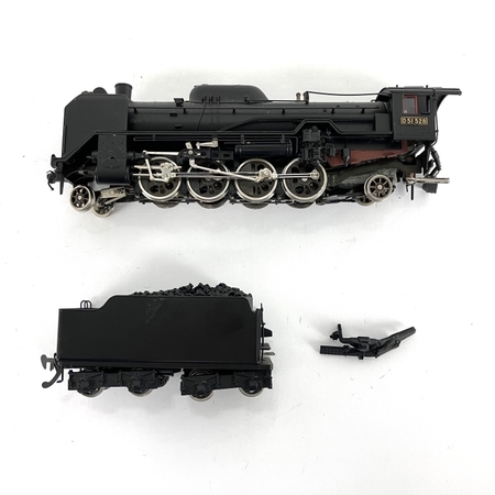 蒸気機関車SLHOゲージ D51 528 Yahoo!オークション - メーカー不明 D51 528 蒸気機関車 HO