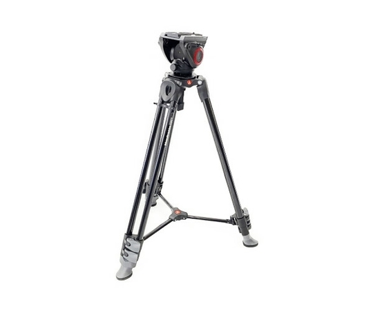 manfrotto ビデオ三脚・雲台 ケース付 MVT502AM MVH500A-