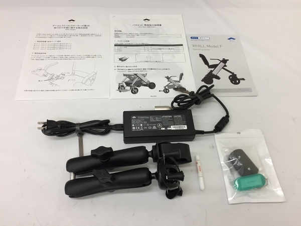 引取限定】WHILL MODEL F 電動車椅子 杖ホルダー 骨盤ベルト付き 引取限定】WHILL MODEL F 電動車椅子 杖ホルダー 骨盤ベルト付き