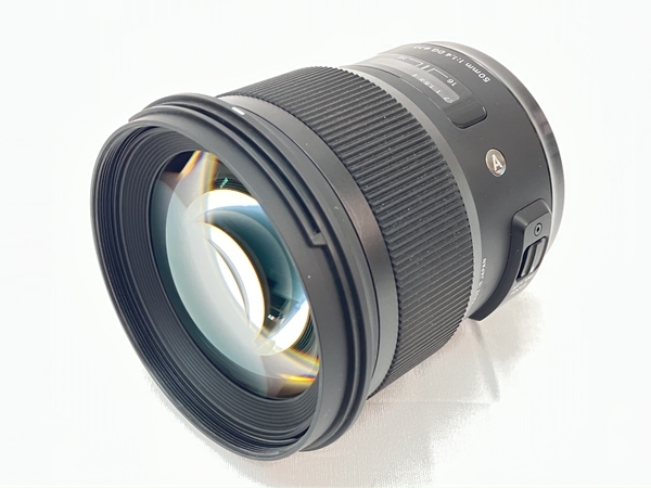 SIGMA 50mm F1.4 DG HSM 単焦点 レンズ フード付き ニコン用 シグマ 美