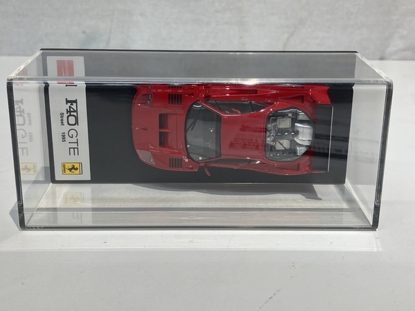 Make Up EIDOLON EM121A FERRARI F40 GTE Street 1995 Red 1/43 Make Up EIDOLON EM121A FERRARI F40 GTE Street 1995 Red 1/43